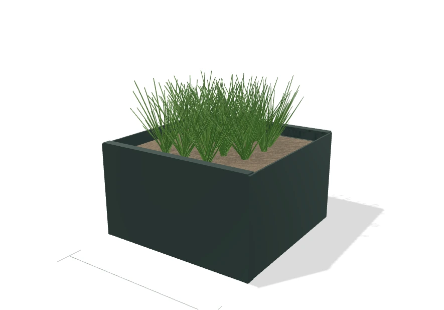3D model preview for the planter studio